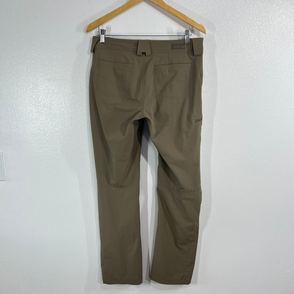 Outdoor Research Voodoo Pants Women's 10 Brown Hiking Softshell Utility Gorpcore - Picture 2 of 10